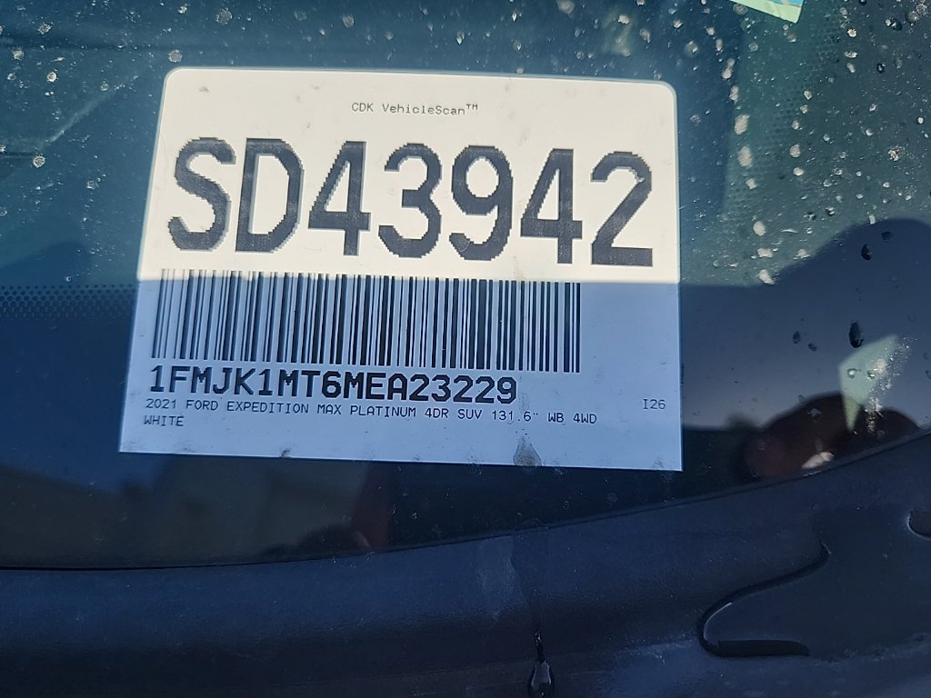 Used 2021 Ford Expedition Max Platinum AWD/4WD image 4