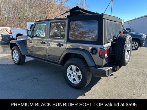 Certified 2022 Jeep Wrangler Unlimited Sport AWD/4WD image 7