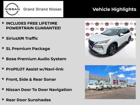 Certified 2022 Nissan Rogue SL w/ SL Premium Package image 3