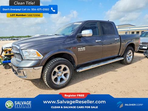 Used 2018 RAM 1500 Laramie w/ Convenience Group AWD/4WD image 1