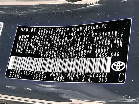 Used 2023 Toyota Corolla SE FWD image 35