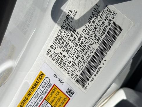 Certified 2023 Honda Accord EX image 35