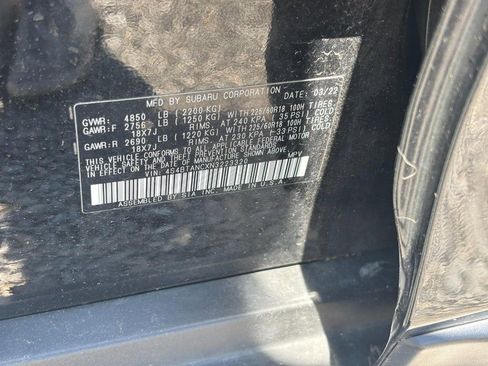 Used 2022 Subaru Outback Limited AWD/4WD image 24