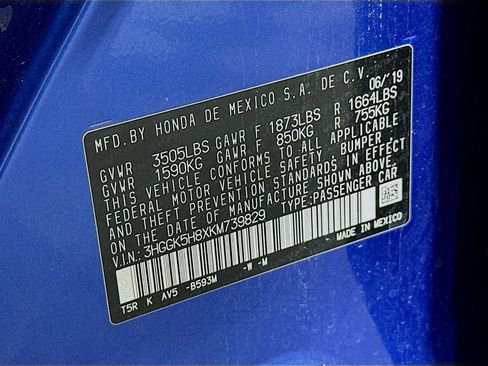 Used 2019 Honda Fit EX image 12