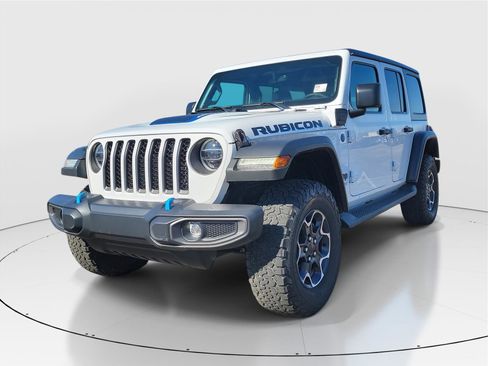 Used 2022 Jeep Wrangler Unlimited Rubicon 4xe w/ Cold Weather Group image 2
