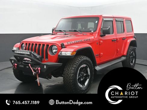 Used 2021 Jeep Wrangler Unlimited Rubicon w/ Cold Weather Group AWD/4WD image 1