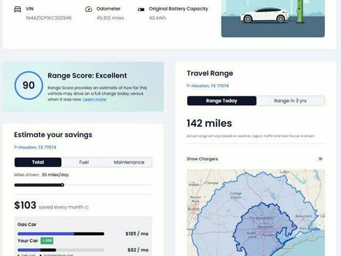 Used 2019 Nissan Leaf SV w/ SV Technology Package image 33