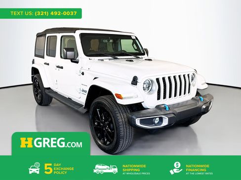 Used 2023 Jeep Wrangler Unlimited Sahara AWD/4WD image 1