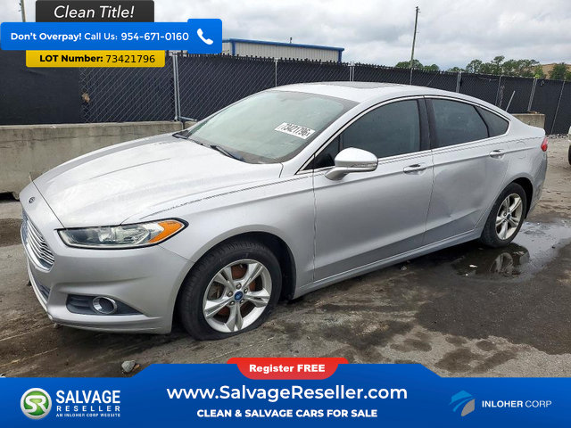 Used 2016 Ford Fusion SE w/ Equipment Group 202A FWD image 1