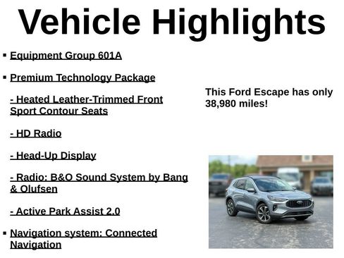 Used 2023 Ford Escape Platinum w/ Premium Technology Package AWD/4WD image 37