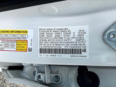Certified 2026 Honda Civic Sport Touring image 34