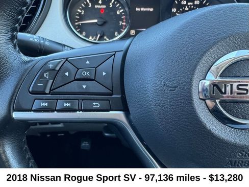 Used 2018 Nissan Rogue Sport SV w/ SV All-Weather Package image 12