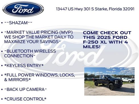 New 2025 Ford F250 XL w/ STX Appearance Package image 5