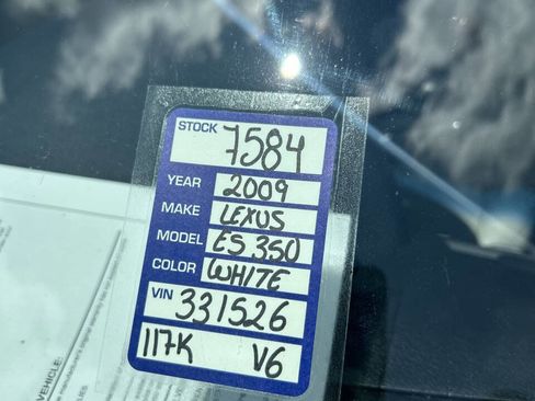 Used 2009 Lexus ES 350 image 16