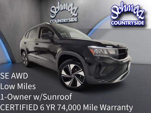 Certified 2023 Volkswagen Taos SE AWD/4WD image 1