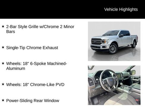 Used 2018 Ford F150 XLT w/ Equipment Group 302A Luxury AWD/4WD image 31