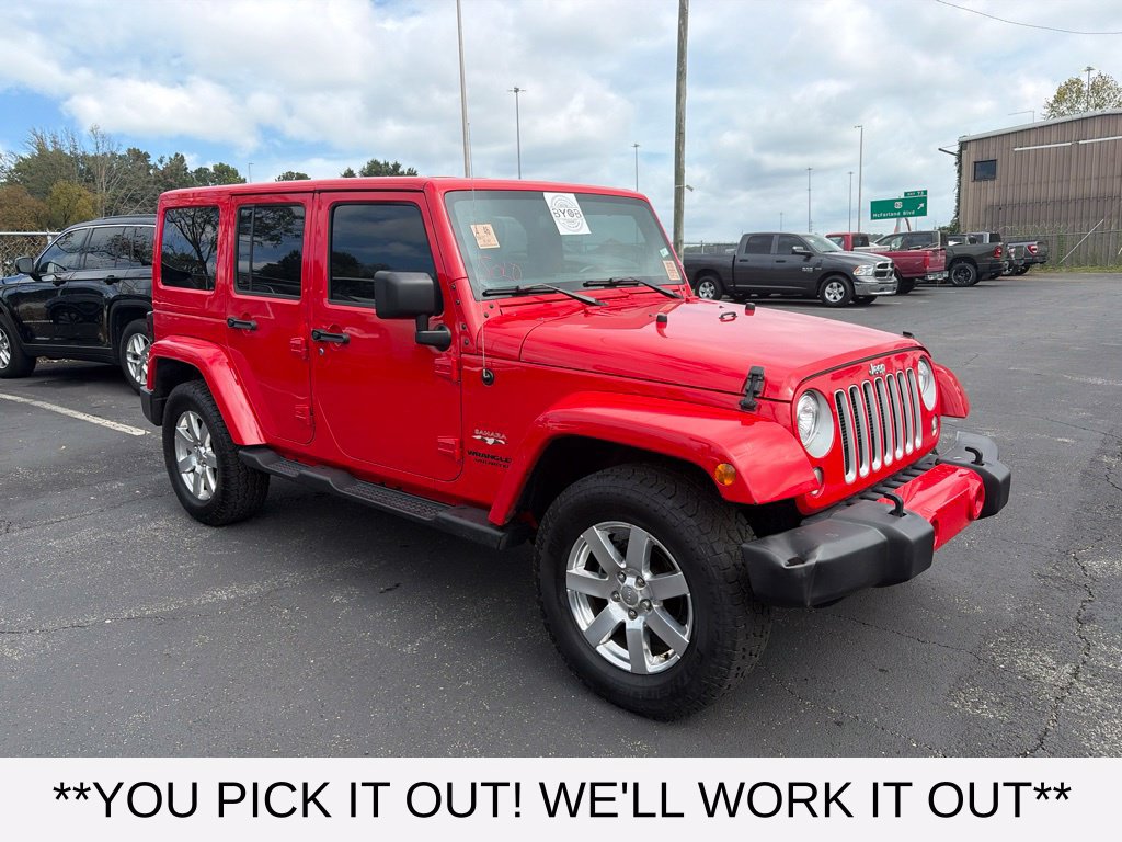 Used 2017 Jeep Wrangler Unlimited Sahara w/ Connectivity Group AWD/4WD image 1