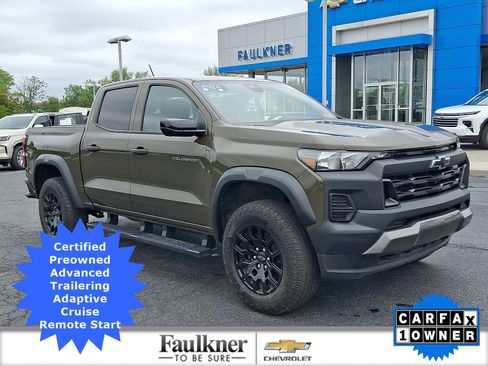 Certified 2024 Chevrolet Colorado Trail Boss w/ Technology Package AWD/4WD image 1