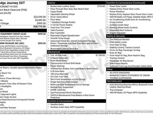 Used 2014 Dodge Journey SXT w/ Quick Order Package 28C FWD image 27