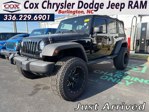 Used 2016 Jeep Wrangler Unlimited Sport w/ Quick Order Package 24S AWD/4WD image 1