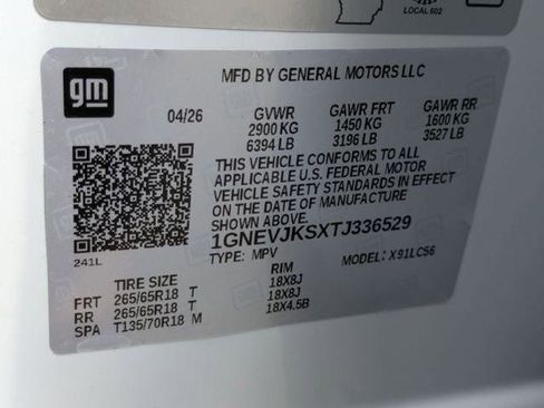 New 2026 Chevrolet Traverse Z71 w/ Driver Confidence Package AWD/4WD image 36