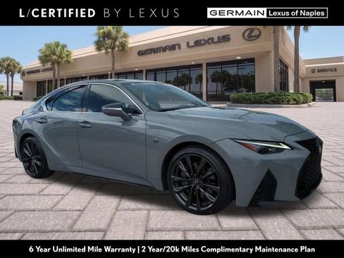 Certified 2024 Lexus IS 350 F Sport w/ Accessory Package 2 RWD image 1