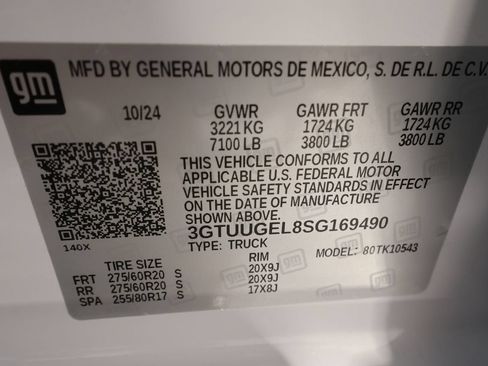 Certified 2025 GMC Sierra 1500 Denali AWD/4WD image 34