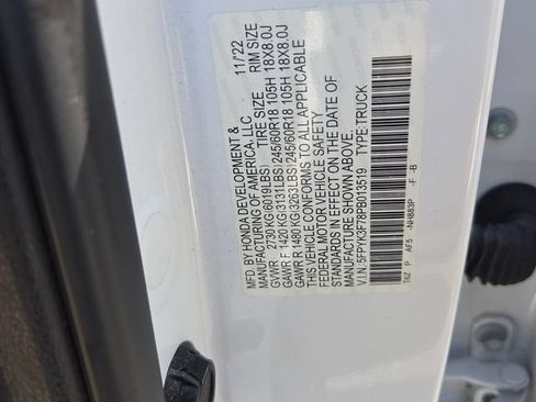 Used 2023 Honda Ridgeline RTL-E image 8