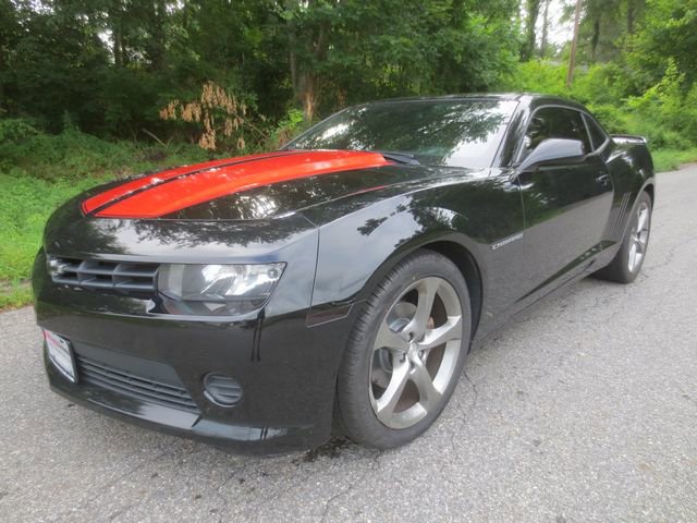 Used 2014 Chevrolet Camaro LS w/ Orange Rally Stripe Package RWD image 1