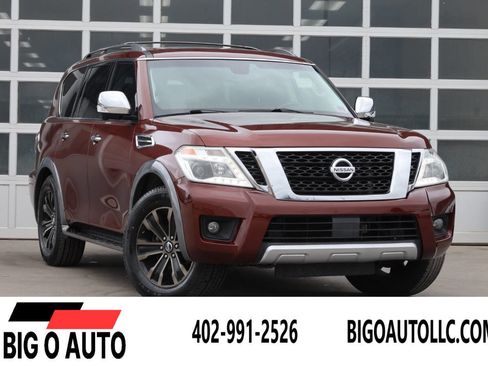 Used 2017 Nissan Armada Platinum w/ Captain Seat Package image 1