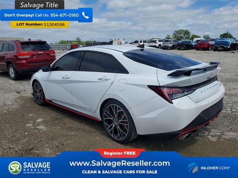 Used 2023 Hyundai Elantra N FWD image 3