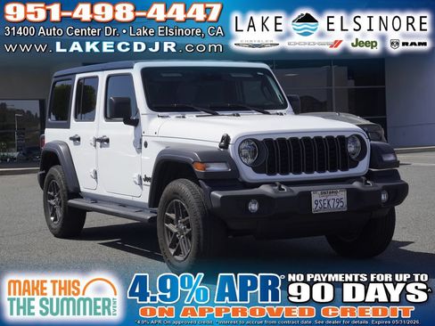 Used 2025 Jeep Wrangler Unlimited Sport AWD/4WD image 1