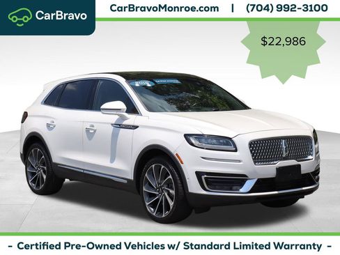 Used 2019 Lincoln Nautilus Reserve AWD/4WD image 9