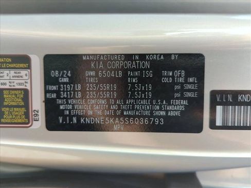 Used 2025 Kia Carnival SX Prestige FWD image 15