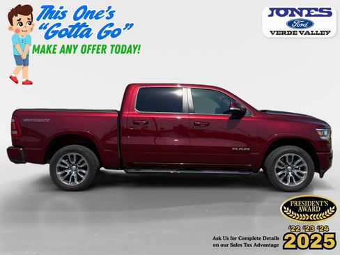 Used 2021 RAM 1500 Laramie w/ Sport Appearance Package AWD/4WD image 8