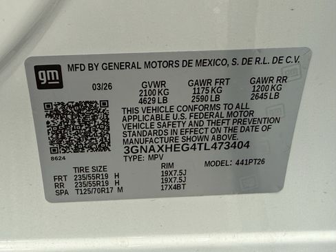 Used 2026 Chevrolet Equinox LT w/ Convenience Package II FWD image 38