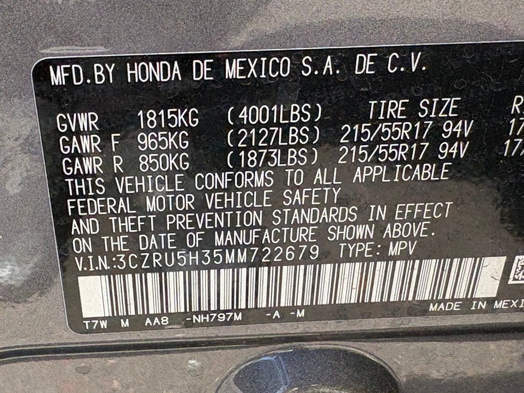 Used 2021 Honda HR-V LX image 15