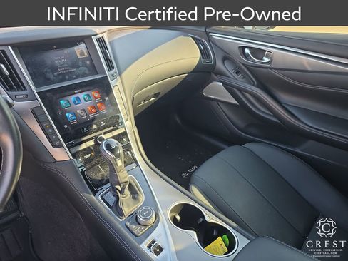 Certified 2022 INFINITI Q60 3.0t Luxe w/ Style Package RWD image 19