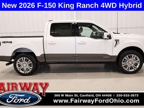 New 2026 Ford F150 King Ranch w/ Equipment Group 601A High AWD/4WD image 1