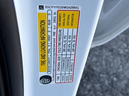 Used 2021 Chevrolet Silverado 1500 LT Trail Boss w/ Bed Protection Package image 30