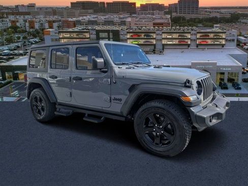 Used 2021 Jeep Wrangler Unlimited Sport AWD/4WD image 1