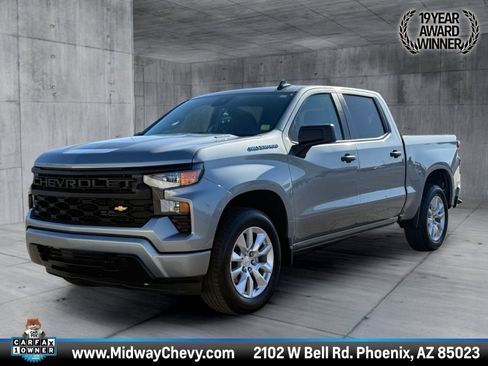 Certified 2026 Chevrolet Silverado 1500 Custom RWD image 1