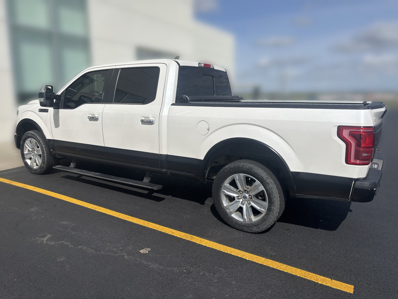Used 2017 Ford F150 Platinum w/ Technology Package AWD/4WD image 2