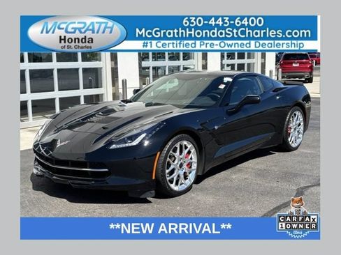 Used 2015 Chevrolet Corvette Stingray Coupe w/ 3LT Preferred Equipment Group RWD image 1