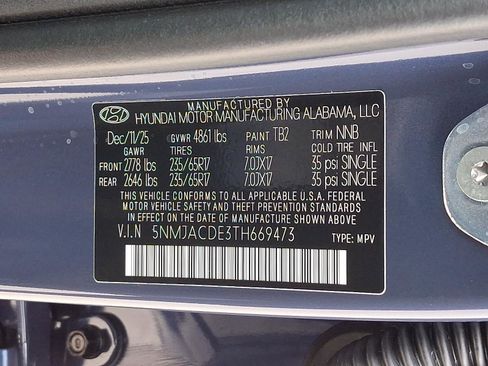 New 2026 Hyundai Tucson SE image 16