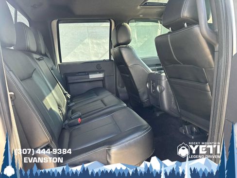 Used 2015 Ford F350 Lariat w/ Lariat Ultimate Package AWD/4WD image 16