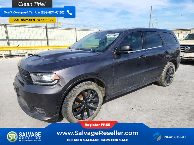Used 2018 Dodge Durango R/T w/ Blacktop Package RWD image 1