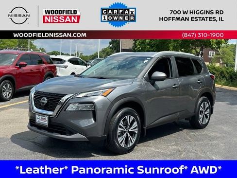 Certified 2023 Nissan Rogue SV w/ SV Premium B Package AWD/4WD image 1