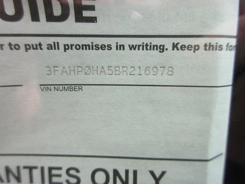 Used 2011 Ford Fusion SE w/ 202A Rapid Spec Order Code image 26