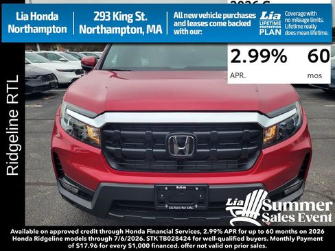 New 2026 Honda Ridgeline RTL image 10
